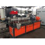 Color Masterbatch Single Screw Extruder Machine With Air Cooling Hot Cutting for sale