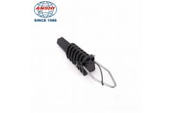 China Pre Twisted Tension Resistant Suspension Cable Clamp Pole ADSS Downline Clamp supplier