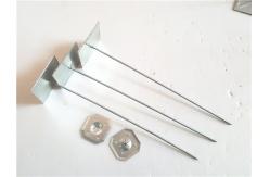 China Galvanized Steel Self Adhesive Insulation Fixing Pins For Insulation Materials supplier