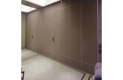 China Soundproof Mobile Wall Partition Movable Acoustic Partition Walls For Hotel Banquet Hall supplier