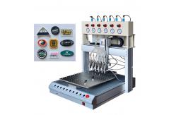 China 3d Rubber Patch Pvc Label Dispensing Machine Full Automatic supplier