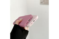 China Custom Real Liquid Silicone Phone Case Microfiber Lining For IPhone 16 15 supplier