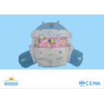 Breathable Safest Custom Baby Diapers Chemical Free With Magic Tape for sale