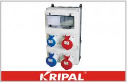 China IP44 Indoor Plastic Electrical Distribution Box for Standby Power Supply supplier