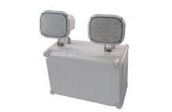 China 110V / 220V IP65 Waterproof Two head Led Emergency Light With CE Certification supplier