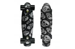 China Complete 22 Inch Penny Complete Skateboards Plastic Printing Deck For Kids Adults supplier