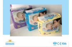 China Breathable Chemical Free Diapers Disposable With Magic Tapes , Eco Friendly supplier