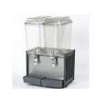 Commercial Stainless Steel Body Fruit Juice Dispenser With Pump Spraying System for sale