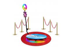 China JPEG/RAW Image 360 Selfie Photo Booth with Adjustable Shutter Speed supplier