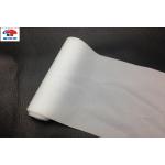 White Thin customized Nylon Loop Fabric Wide Reclosable Fastener With Hook for sale
