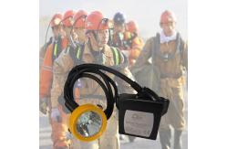 China 15000lux Waterproof Kl5lm Rechargeable Mining Hard Hat LED Lights supplier