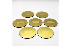 China Quartz Glass Plate Gold Plated Silicon Dioxide Optical Round Square Quartz Glass Window supplier