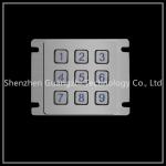 Impact Size Industrial Numeric Keypad For Access Control / Ticket Machine