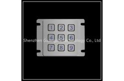 China Impact Size Industrial Numeric Keypad For Access Control / Ticket Machine supplier