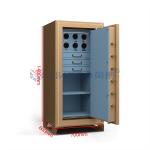 Fireproof Luxury Jewelry Safe Watch Winder Safe OEM Fingerprint Lock for sale
