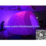 Lighting Inflatable Luna Tent For Party , Light Dome Tent Inflatable Igloo