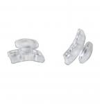 CE ISO Certified Dental Orthodontic Plastic Ceramic Clear Invisible Lingual Button for Invisible Orthodontic Treatment for sale