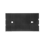 Black Skiving Heat Sink Customized And Effective Heat Dissipation for sale