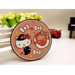 Custom Hello Kitty Themed Reusable PVC Key Holder Keychains for sale