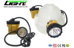 China 25000lux 3W 10.4Ah Rechargeable LED Mining Headlamp supplier