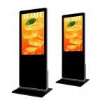 55-inch 16:9 Vertical LCD Digital Signage Machine 4000:1 Contrast Ratio And Wi-Fi SD Card Ads Display for sale