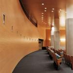 Interior Decoration Sound Absorb Wooden Grooved Acoustic Panels for sale