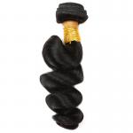 100% Human Virgin Peruvian Human Hair Weave Double Weft No Shedding