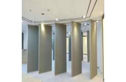 China Office Banquet Hall Material Wall Dividers Folding Sliding Movable Partition supplier