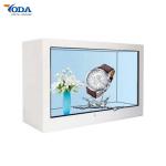 46Inch Transparent LCD Display Exhibition Advertising Display Showcase for sale
