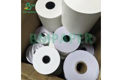 China 48 65 GSM Papier Termiczny White Large Roll Thermal Paper Credit Card Machine supplier