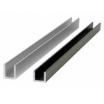 Powder Coated Rubber Decorative Aluminum Profile Accessory 6000 Series for sale