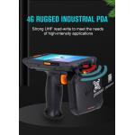 Factory price Rugged PDA barcode scanner pistol grip handheld RFID pda mobile 4G android PDA with UHF RFID reader V9000S for sale