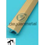 10mm Aluminum T Profiles , t shaped aluminium extrusion With Bevel Edge for sale