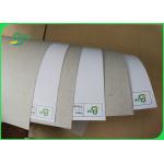 Waster Paper Pulp Recycled Coated Chromo Duplex Cardboard White / Grey