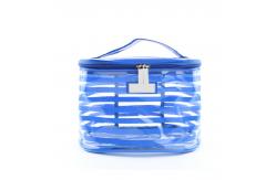 China Custom Clear Toiletry Transparent Travel PVC Cosmetic Bag supplier