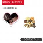 Button Mask Holder Coconut Buttons for sale