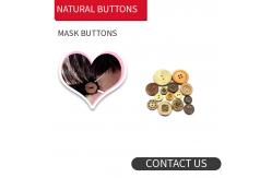 China Button Mask Holder Coconut Buttons supplier