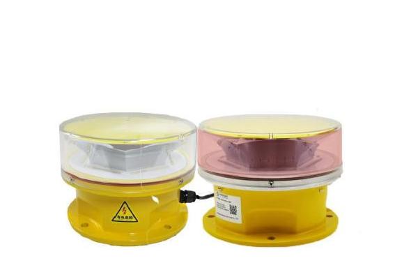 LED Dual White Red Medium Intensity Aviation Obstruction Light UV Protection Powder Coated