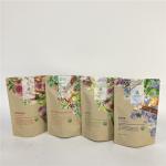 Cmyk  1.2C MPET Stand Up Zipper Pouch 1.5C PA For Tea / Coffee for sale