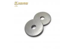 China Round Tungsten Carbide Cutter Blade 92HRA Hardness MR10X Grade supplier