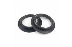 China Customized Flat Bottomed Conical Silicone Rubber Sealing Ring With Circular Hole supplier