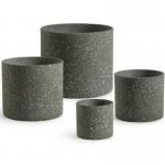 Indoor Outdoor Round Flower Planters Customizable With Drainage Holes for sale