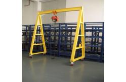 China 2T 3T Workshop Mini Gantry Crane Mobile Portable Small supplier