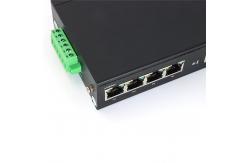 China Unmanaged Industrial Ethernet Switches 5 Port POE 100Base-TX DIN Rail Mounting supplier