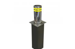 China Roadway Security Semi Automatic Rising Bollard Vehicle Access Control Retractable supplier