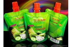 China Fruit Juice Spout Pouch Packaging With Cap supplier