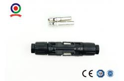 China Black Solar Panel Connectors For Outdoor Harsh Environments CE Approved supplier