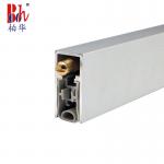 Mute Automatic Door Bottom Seals With Fully U Shape Silicone Strips for sale