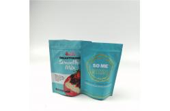 China Gravure Printing 100mircon Smell Proof Pouch 250g Whey Protein supplier