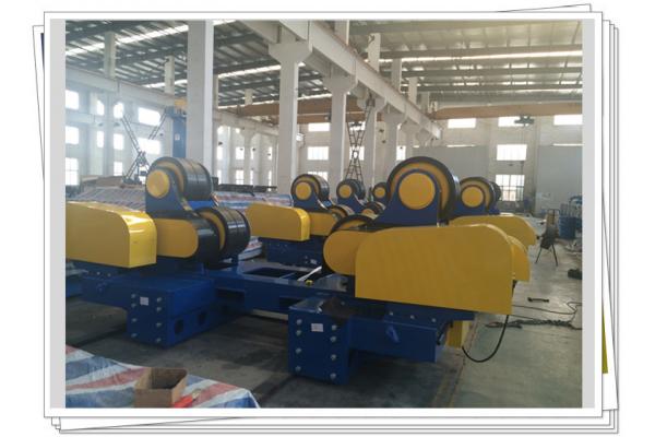 50T Automatic Welding Production Line Hydraulic Fit Up Rotator